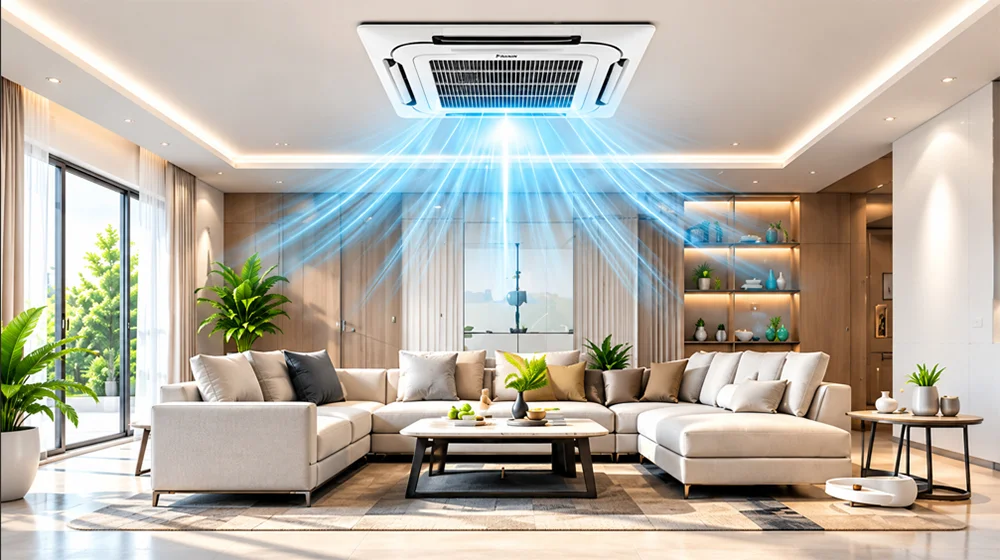 Giải pháp điều hòa trung tâm Daikin cho biệt thự cao cấp