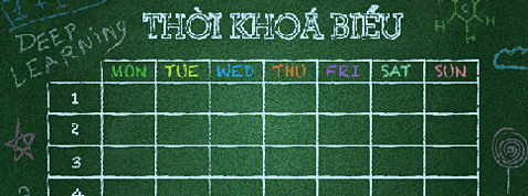Thời khóa biểu