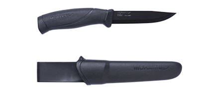 MORAKNIV® COMPANION BLACK BLADE - STAINLESS STEEL