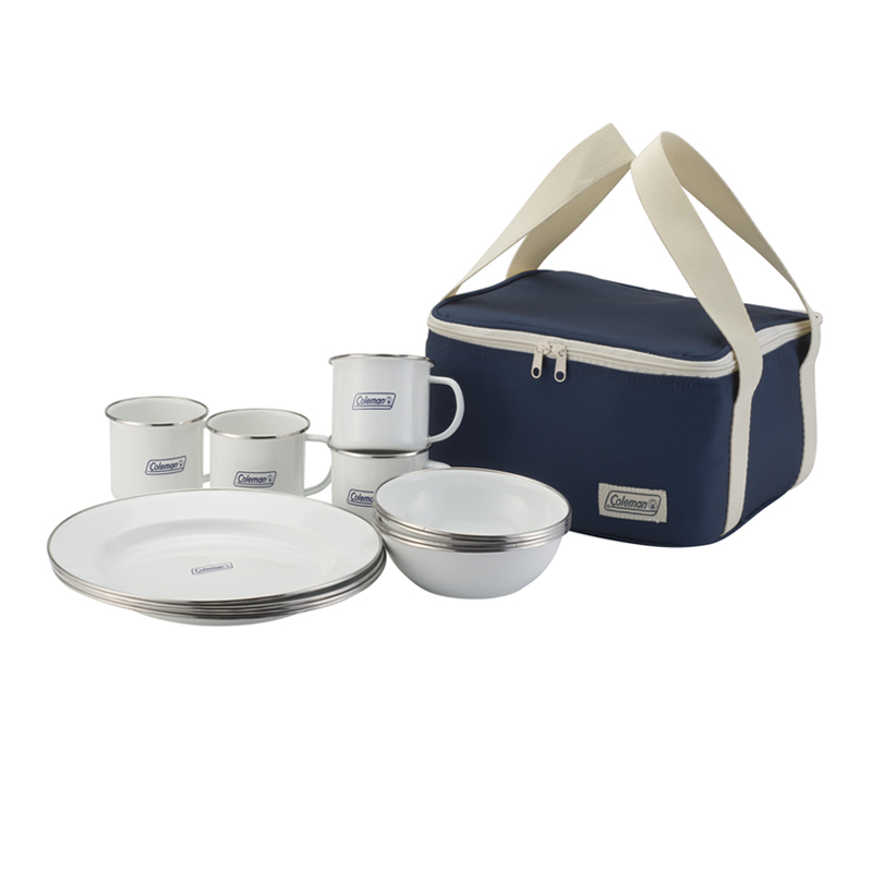 Set tráng men Coleman Enamel Dishware (Only Japan Domestic)