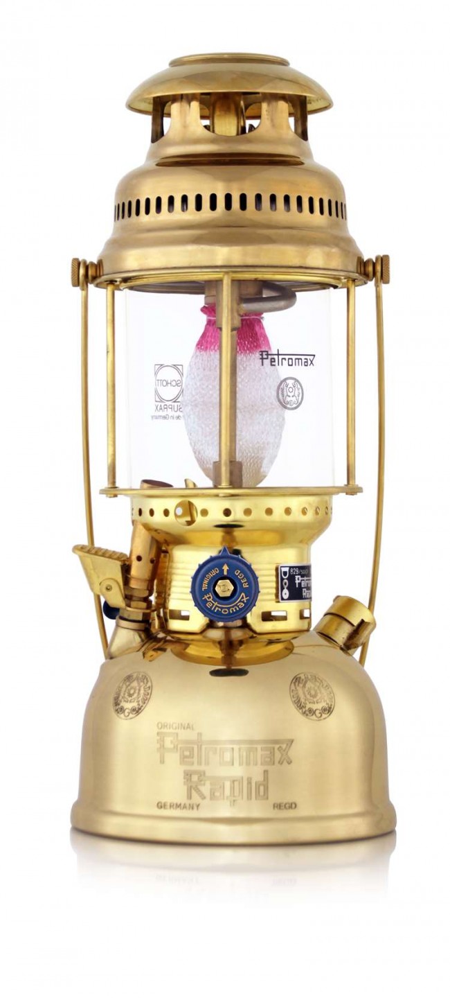 Đèn măng xông Petromax 500 HK (brass polished)