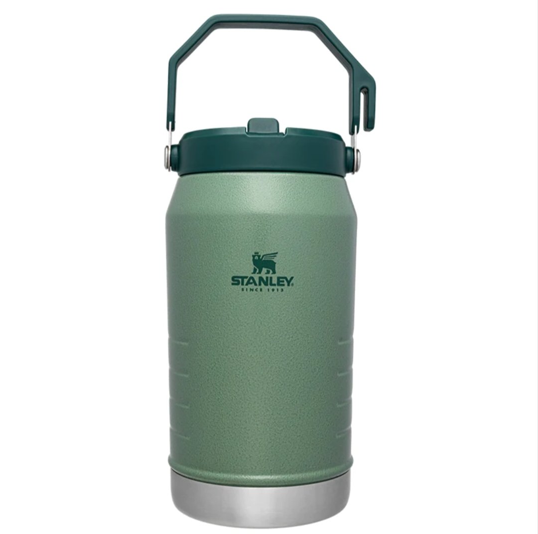 Stanley - The IceFlow Flip Straw Jug - 1.9L / 64oz - Hammertone Green