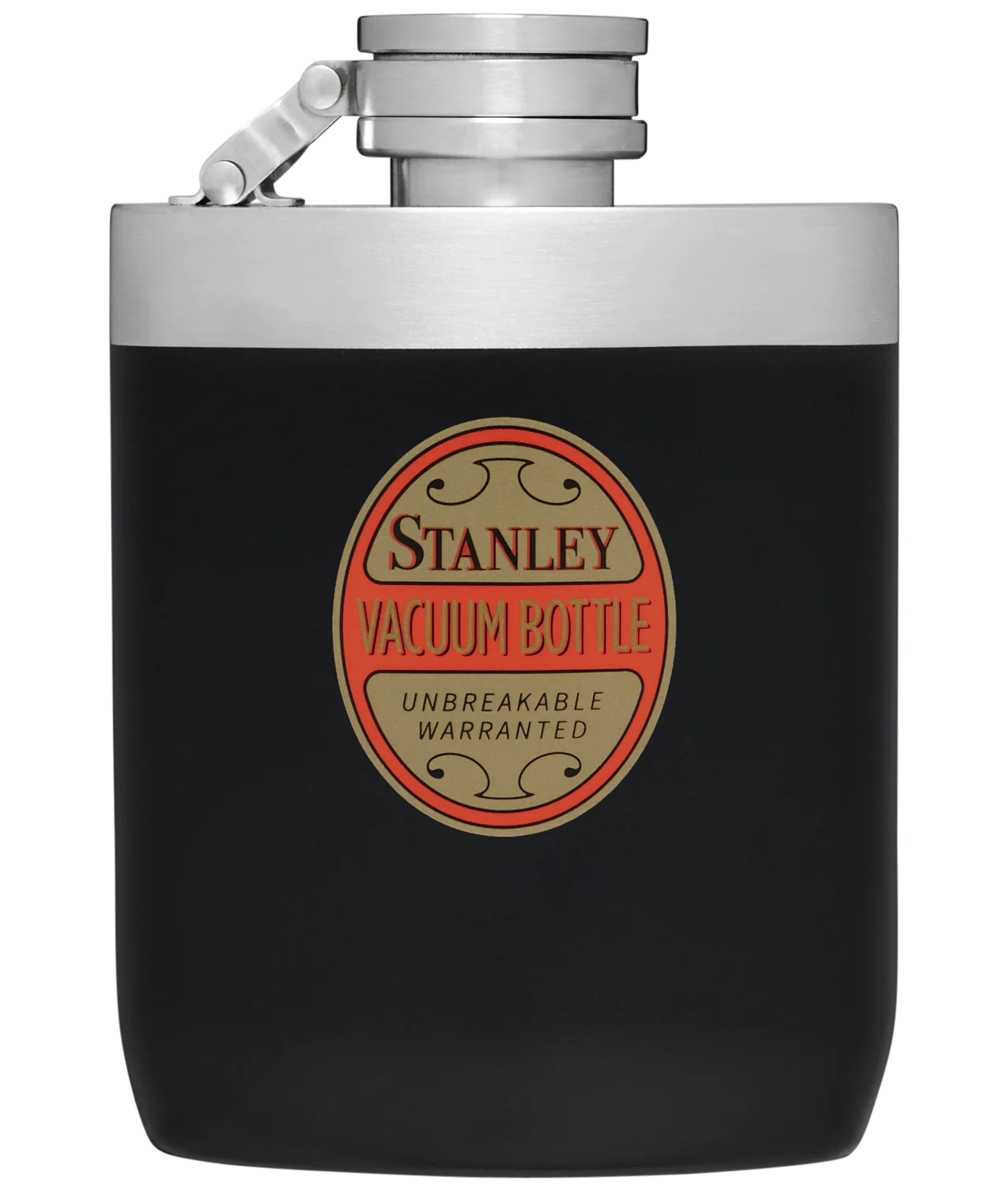 THE MILESTONES HIP FLASK | 8 OZ 1920 Matte Black