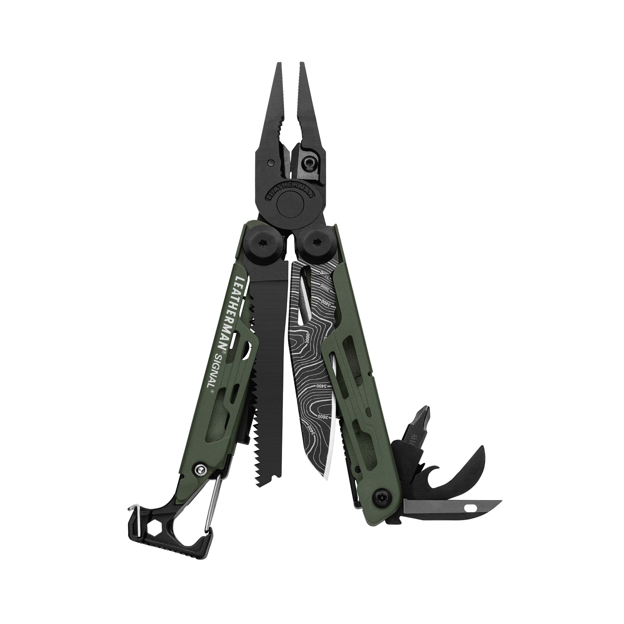 Leatherman Signal Green Topo