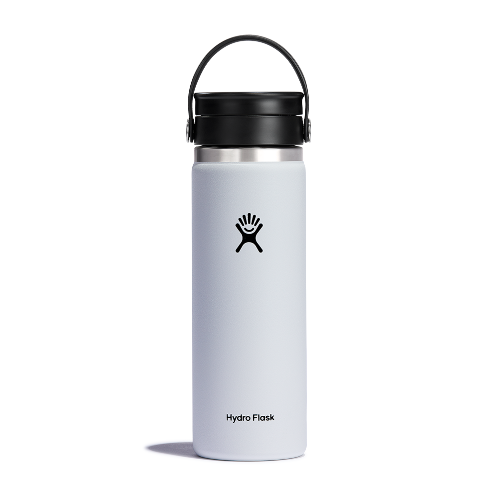 Bình nước giữ nhiệt Hydro Flask Wide Flex Sip Lid 20 oz White