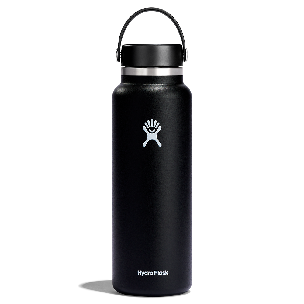 Bình giữ nhiệt Hydro Flask Wide Flex Cap 40oz Black