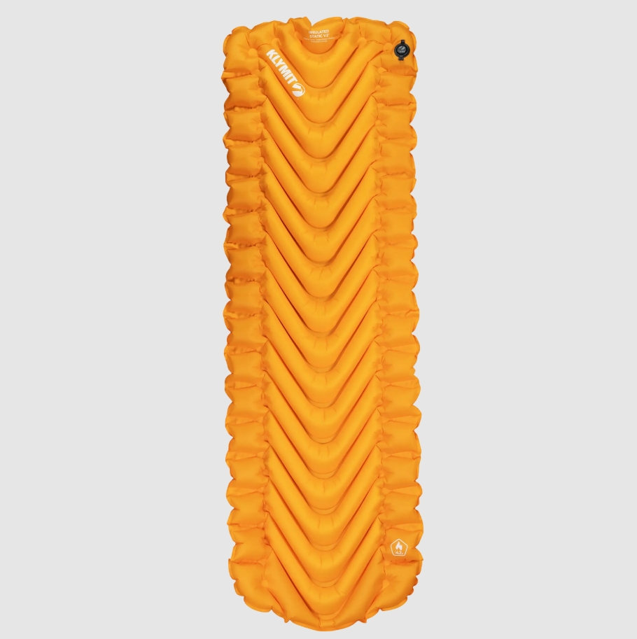 Đệm hơi Klymit Insulated Static V2™ Sleeping Pad Saffron