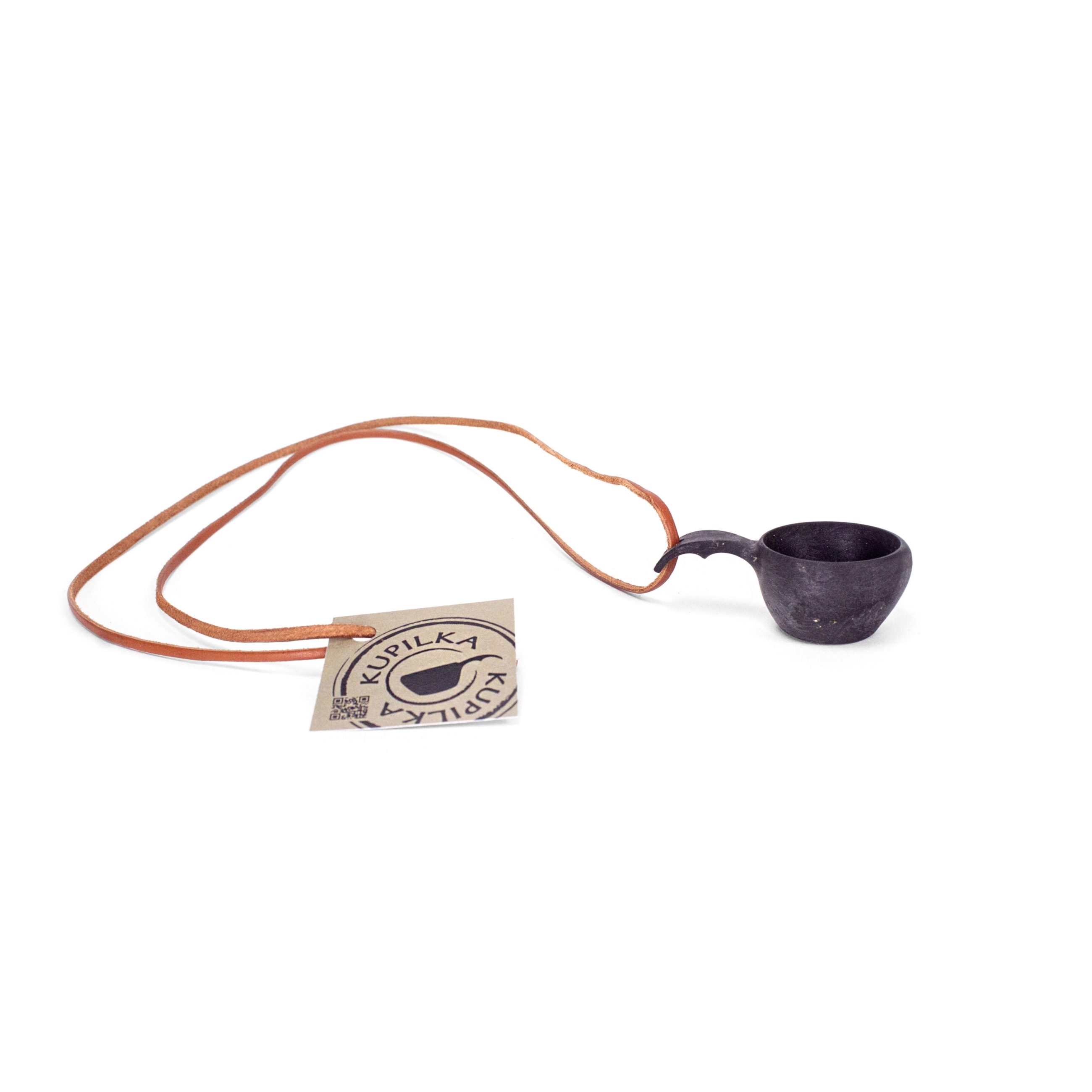 Kupilka 1 With Leather Cord Kelo Black