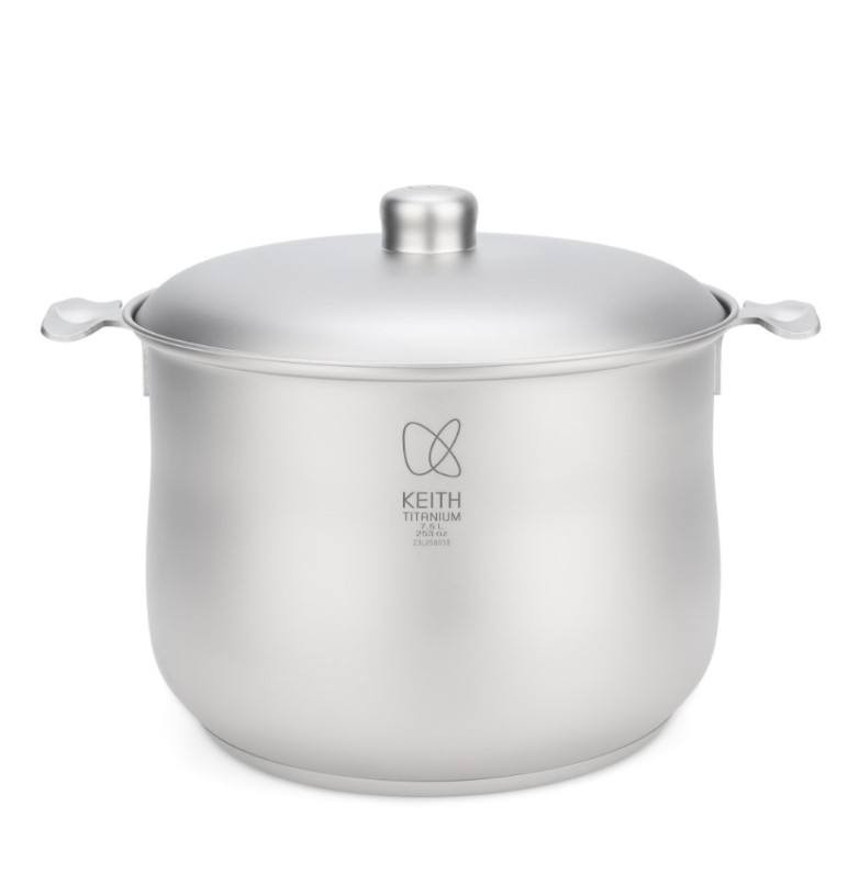 Nồi titanium 7,5 L Keith Ti8302
