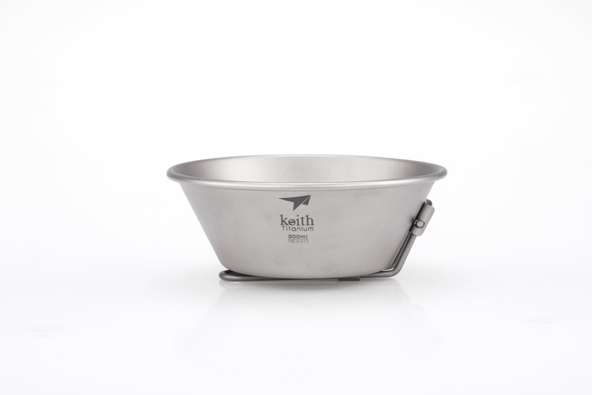 Keith Ti5320 - Folding titanium bowl