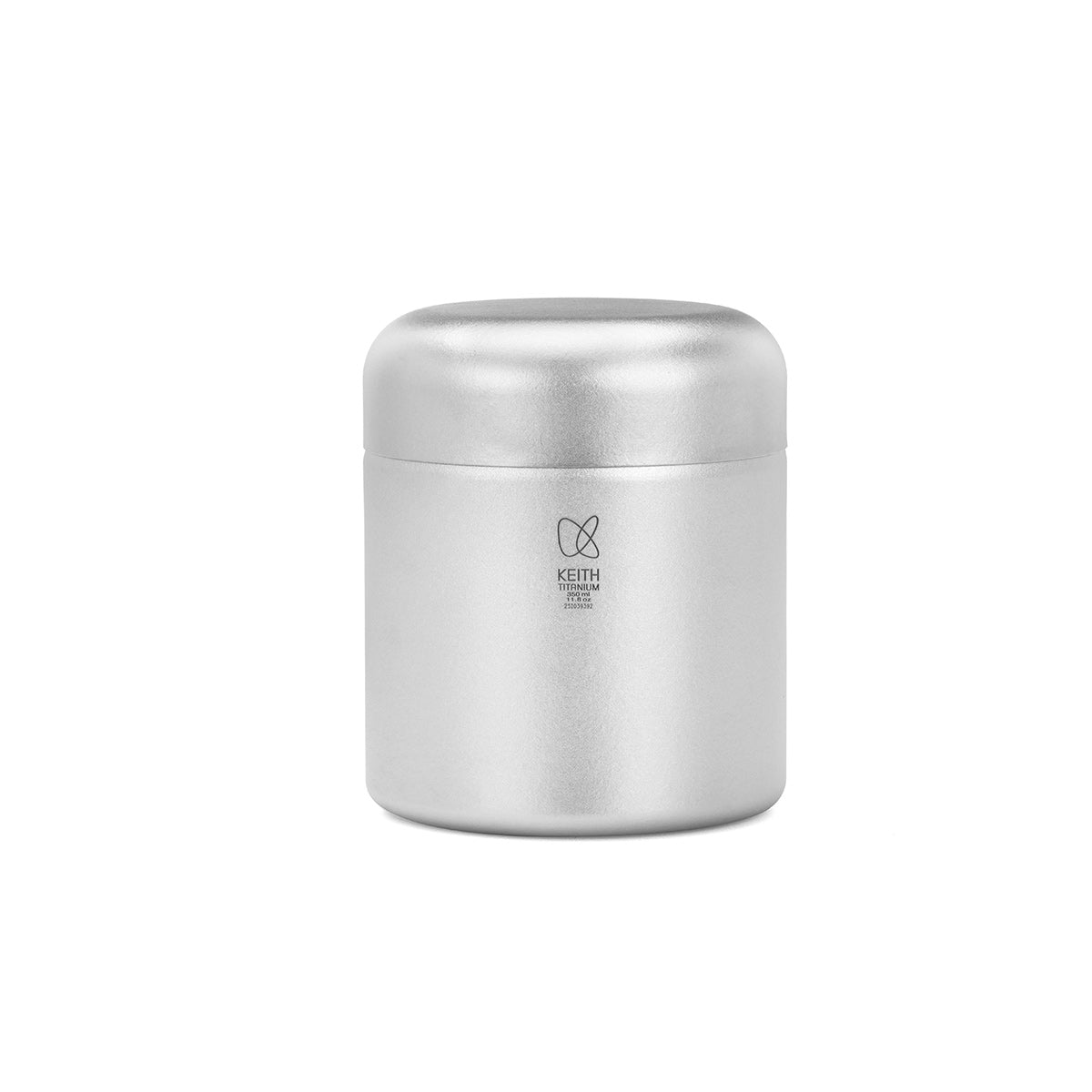 Keith Ti3621 - KEITH Titanium Coffee Canister with Measuring Spoon, 350ml - Ti3621