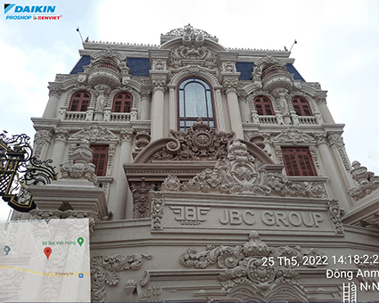 Tư Vấn, Thiết Kế, Thi Công, Lắp Đặt  Điều Hòa Trung Tâm Cho Tập đoàn JBC Đông Anh - Hà Nội