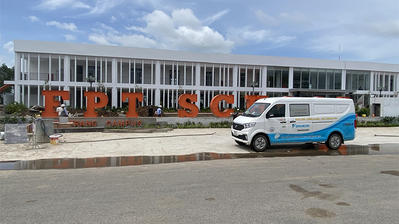 Tư Vấn Thiết Kế Thi Công Lắp Điều Hòa Cho Trường PT Liên Cấp FPT Sóc Trăng