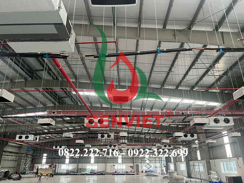 Tư Vấn, Thiết Kế, Lắp Điều Hòa Trung Tâm VRV A Cho Nhà Xưởng - Long An