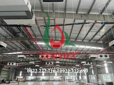 Tư Vấn, Thiết Kế, Lắp Điều Hòa Trung Tâm VRV A Cho Nhà Xưởng - Long An