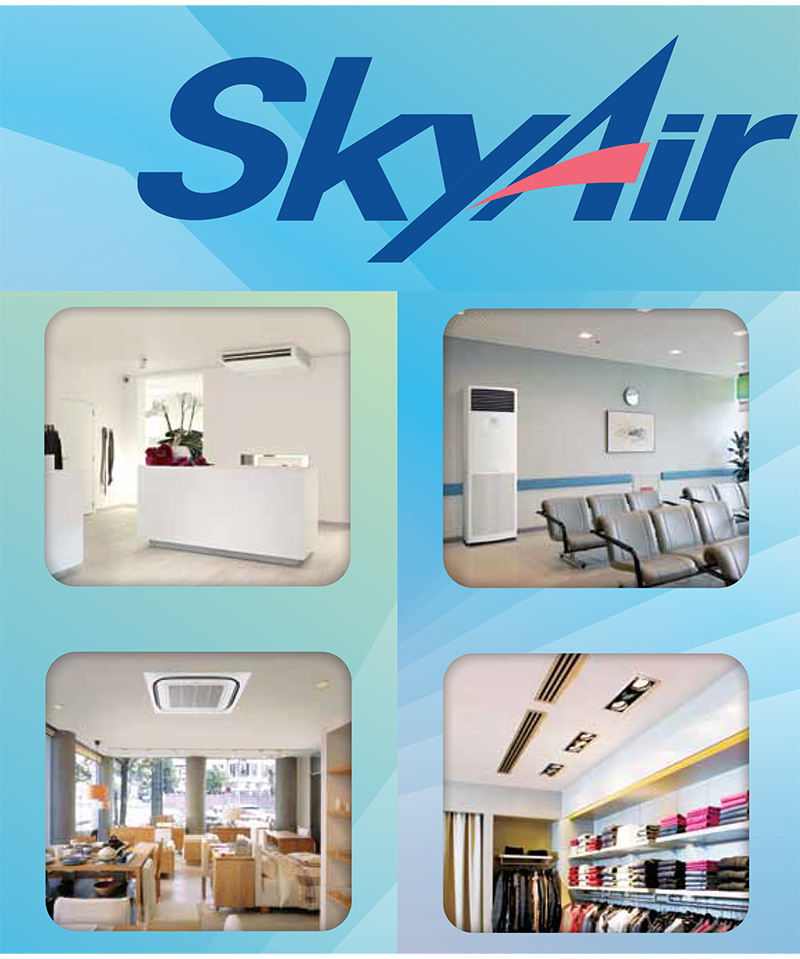 Điều hòa thương mại skyair-daikin