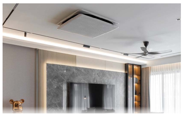 Điều hòa cassette âm trần Kiriu FCFG71AV1V-RZF71AV19 lắp phòng 32 đến 40 mét vuông