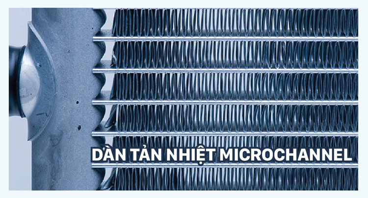 Điều hoà treo tường Daikin FTKF35XVMV trang bị dàn tản nhiệt Microchannel chống ăn mòn dan-tan-nhiet-microchannel-tren-dieu-hoa-ftkf35xvmv