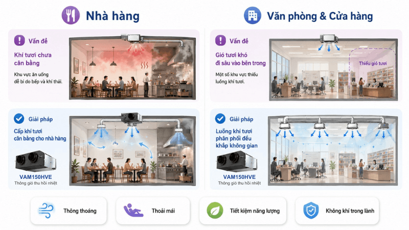 Ứng dụng của VAM150HVE trong thực tế