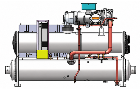 Chiller PFS thu hồi nhiệt toàn phần với hai thiết bị ngưng tụ
