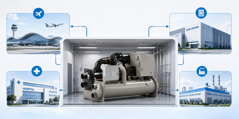 Chiller Daikin HTS/HTC giải pháp cho công trình và nhà máy quy mô lớn