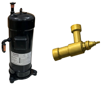 Chiller UAL-D sử dụng máy nén xoắn ốc và van tiết lưu điện tử