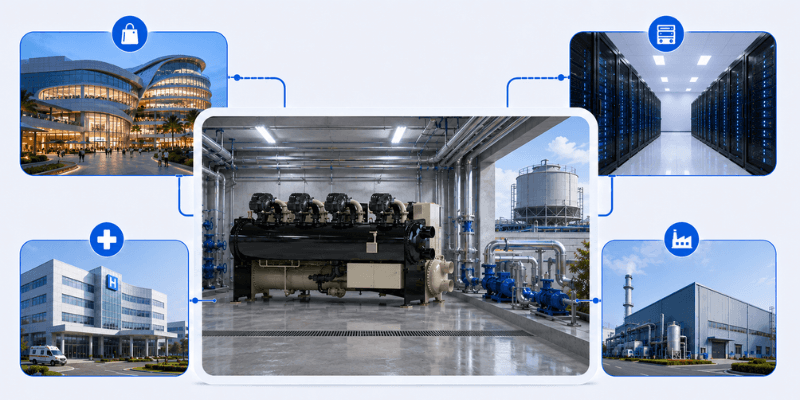 Các dòng Chiller giải nhiệt nước Daikin đáp ứng tải lạnh của trung tâm thương mại, bệnh viện, data center và nhà máy Các dòng Chiller giải nhiệt nước Daikin đáp ứng tải lạnh của trung tâm thương mại, bệnh viện, data center và nhà máy