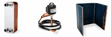 Bộ trao đổi nhiệt và van tiết lưu của Chiller UAL-ER6 Bộ trao đổi nhiệt và van tiết lưu của Chiller UAL-ER6