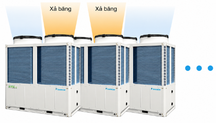 Chiller UAL-ER6 vận hành bơm nhiệt và xả băng thông minh Chiller UAL-ER6 vận hành bơm nhiệt và xả băng thông minh