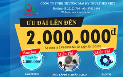 Mua Điều Hòa Daikin Miễn Phí Công Lắp Đặt, Bảo Trì