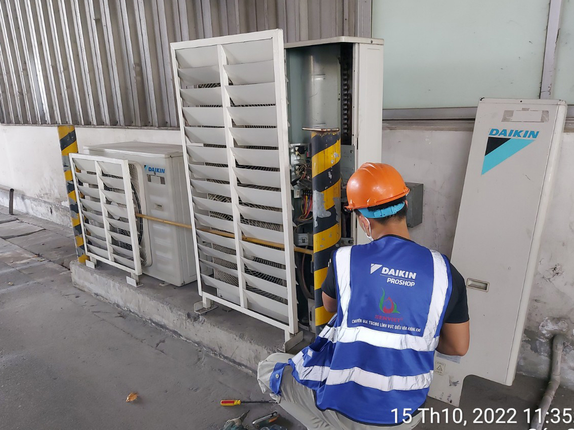 Bảo Dưỡng Điều Hòa Trung Tâm Daikin