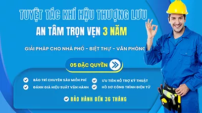 Lắp Điều Hòa Bảo Hành Đến 36 Tháng Và Nhiều Đặc Quyền Cao Cấp