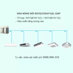 Điều hòa trung tâm Daikin 2 chiều VRV IV RXYQ12TAHY1(E) 12HP