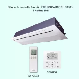 Dàn lạnh cassette âm trần điều hòa trung tâm Daikin VRV FXEQ50AV36 19,100BTU