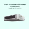 Dàn lạnh giấu trần nối ống gió điều hòa trung tâm Daikin VRV FXSQ25PAVE 9,600BTU
