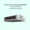 Dàn lạnh giấu trần nối ống gió điều hòa trung tâm Daikin VRV FXSQ63PAVE9 24,200BTU