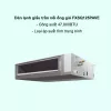 Dàn lạnh giấu trần nối ống gió điều hòa trung tâm Daikin VRV FXSQ125PAVE 47,800BTU