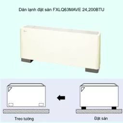 Dàn lạnh đặt sàn điều hòa trung tâm Daikin VRV FXLQ63MAVE 24,200BTU