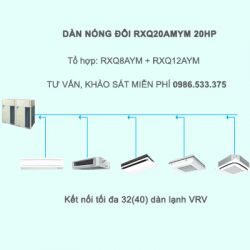 Điều hòa trung tâm Daikin VRV A RXQ20AMYM 20HP 1 chiều