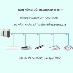Điều hòa trung tâm Daikin VRV A RXQ18AMYM 18HP 1 chiều