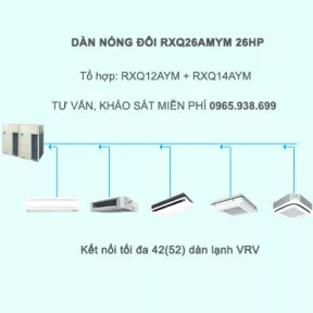 Điều hòa trung tâm Daikin VRV A RXQ26AMYM 26HP 1 chiều