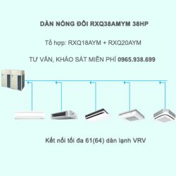 Điều hòa trung tâm Daikin VRV A RXQ38AMYM 38HP 1 chiều