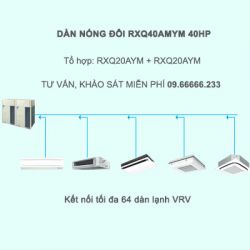 Điều hòa trung tâm Daikin VRV A RXQ40AMYM 40HP 1 chiều