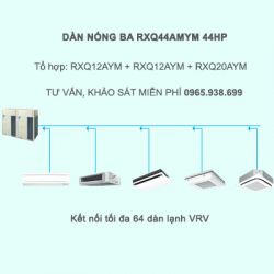 Điều hòa trung tâm Daikin VRV A RXQ44AMYM 44HP 1 chiều