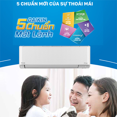 Giá Lắp Điều Hòa Treo Tường Daikin FTKZ25VVMV/RKZ25VVMV 9000BTU 1 Chiều