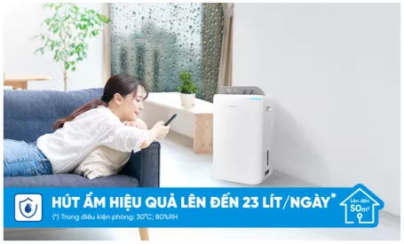 Máy lọc không khí hút ẩm Daikin JPF12AV2