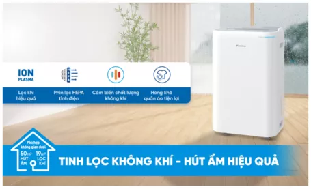 Máy lọc không khí hút ẩm Daikin JPF12AV2