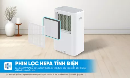 Máy lọc không khí hút ẩm Daikin JPF12AV2