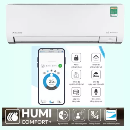 Điều Hòa Treo Tường Daikin FTKM35AVMV/RKM35AVMV 12,000BTU 1 Chiều Inverter