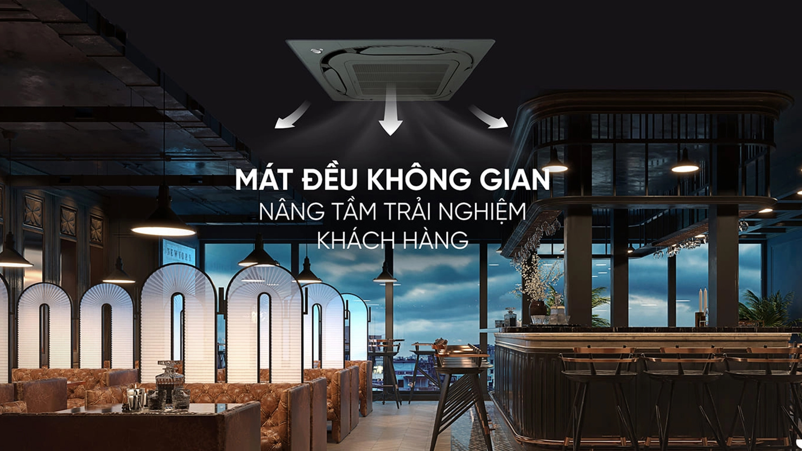 Máy lạnh điều hòa cassette âm trần Daikin giá tốt